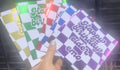 Elder Emo Checkerboard Birthday Card, Celebration, Greeting, Personalised Foiling Option